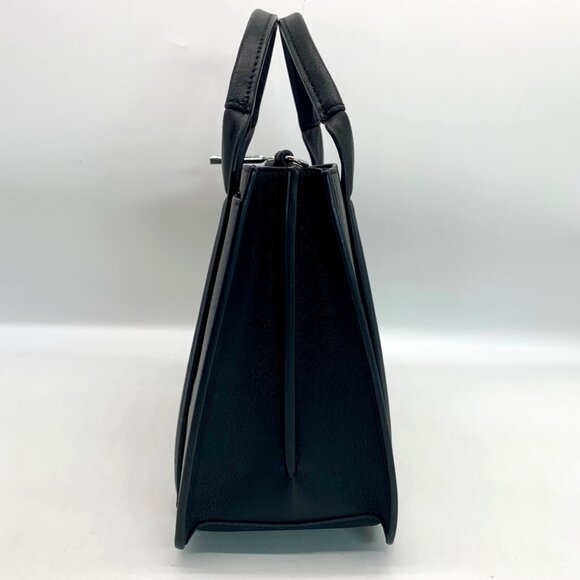 Theory Black Leather West Mini Satchel - Picture 3 of 11